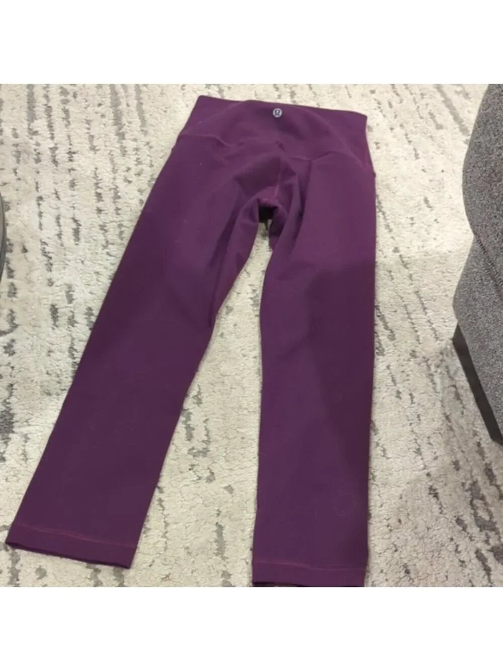 Lululemon Wunder Under Crop (Hi-Rise)Darkest Magenta